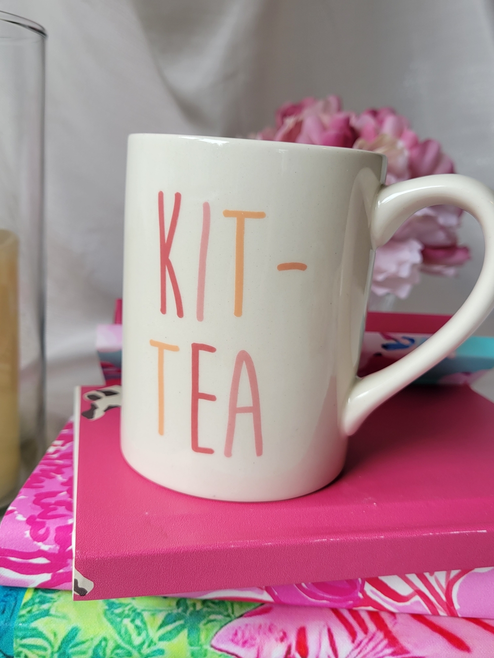 KIT-TEA White Ceramic Mug